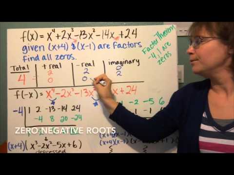 Descartes' Rule of Signs