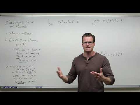 Descartes Rule of Signs (Precalculus - College Algebra...