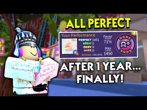 I FINALLY GOT ALL PERFECT AFTER 1 YEAR IN ROBEATS...