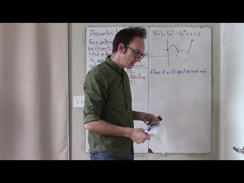 Precalc C - Using Descartes' Rule of Signs