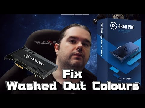 FIX: Washed-out colours when streaming from the Elgato...