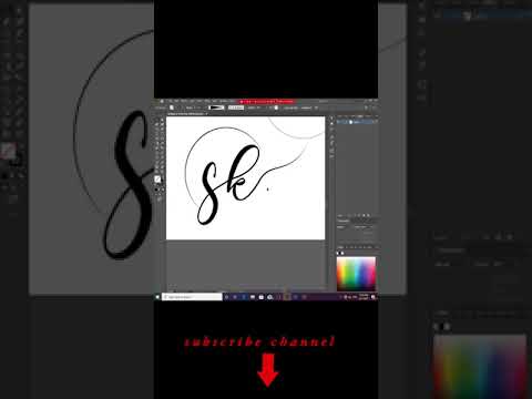 How to create photograph logo in illustrator make the...