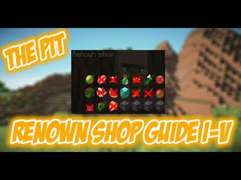 The Pit - Renown Prestige 1 - 5 Guide (What to Buy -...