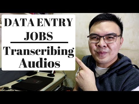 Online Data Entry Transcription Job Earn 2.33$ / 10min...