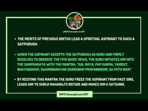 BAPS Satsang Exams | Kishore Satsang Pravesh | Chapter...