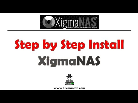 Installing XigmaNAS - YouTube