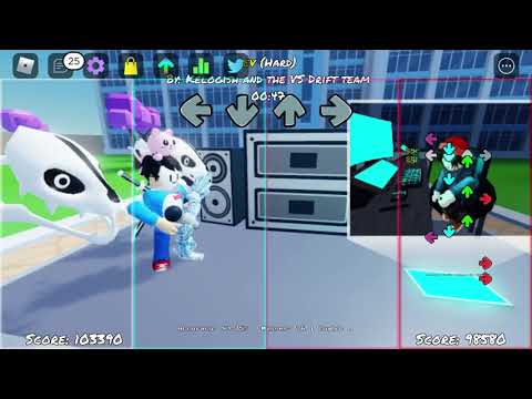 Playing the new drift mod in funky friday