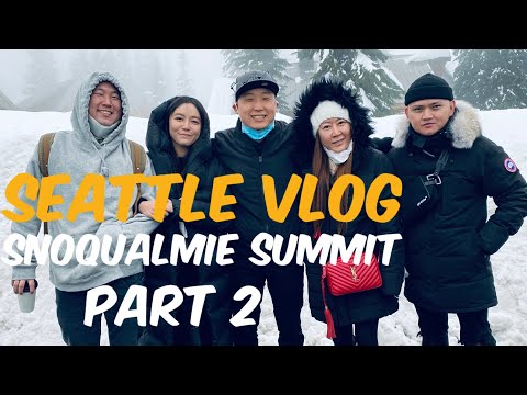 Spent NEW YEARS Day 2021 in SEATTLE / SNOQUALMIE Pass...