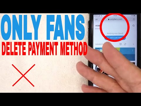 ✅ How To Delete Payment Method On Only Fans 🔴