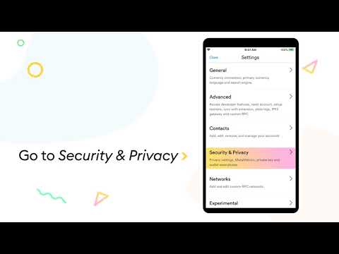 Find Your Seed Phrase in MetaMask Mobile