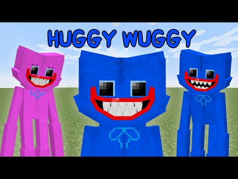 Huggy Wuggy & Kissy Missy in Minecraft