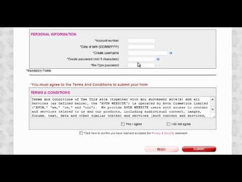 How to Register with Avon and Login to your Avon...