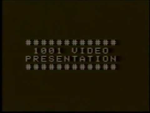 1001 Video Presentation (1981) VHS UK Logo