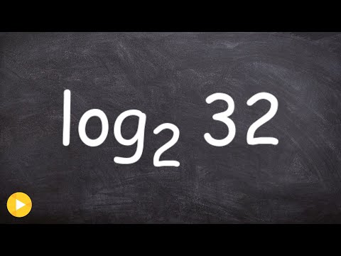 Evaluate a Logarithm Without a Calculator with Base 2