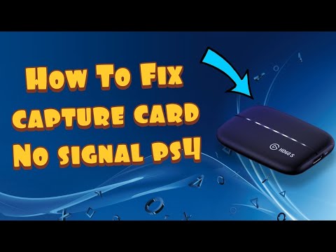 How To Fix PS4 Elgato Black Screen! - PS4 No Signal...
