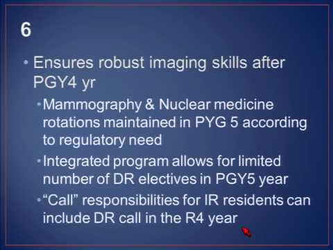 SIR 2014: "Top 10 Reasons for the IR Residency"
