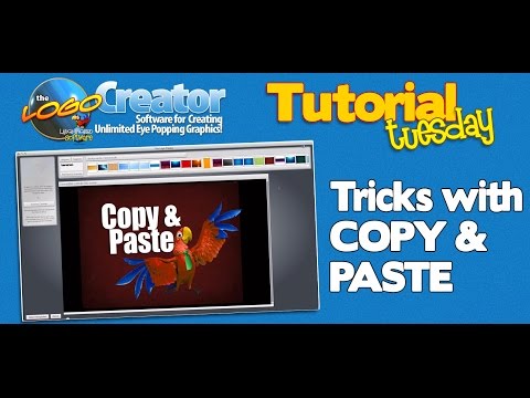 Copy and Paste Tricks using The Logo Creator
