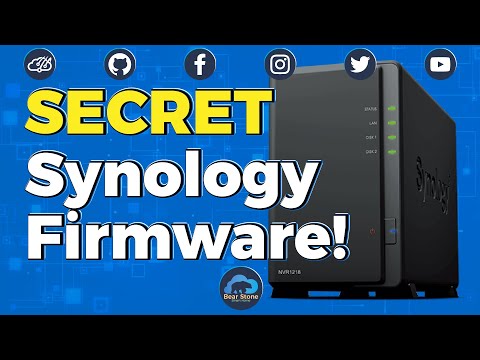 Manually update Synology Firmware with Custom Packages
