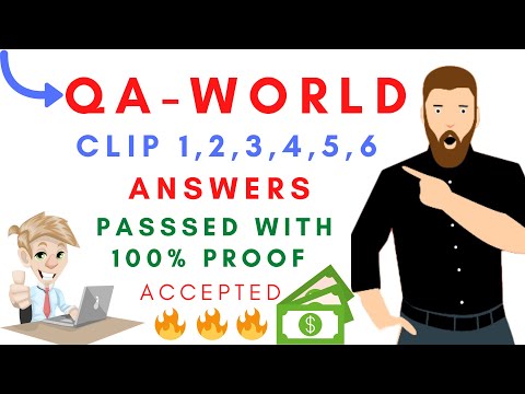 QA world Audio Answers with proof 100% | QA world clip...