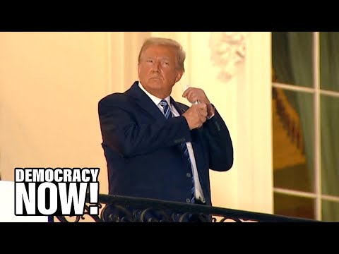 "Don't Be Afraid of COVID": Trump Removes Mask & Fuels...