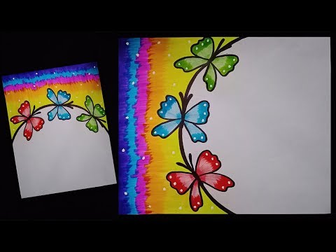 32nd Beautiful borders for projects handmade|simple...