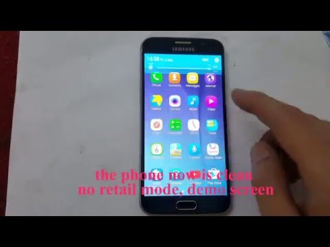 How to remove Samsung Retail mode - "mdm does not...