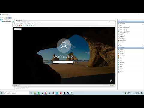Setting Up AD and DHCP Hyper-V