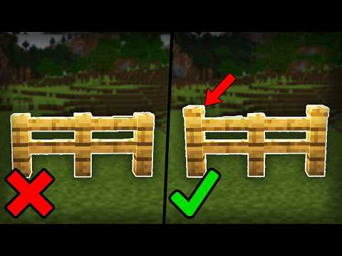 37 Super Simple Minecraft Build Hacks