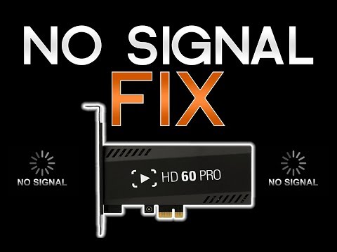 Elgato No Signal Fix - YouTube