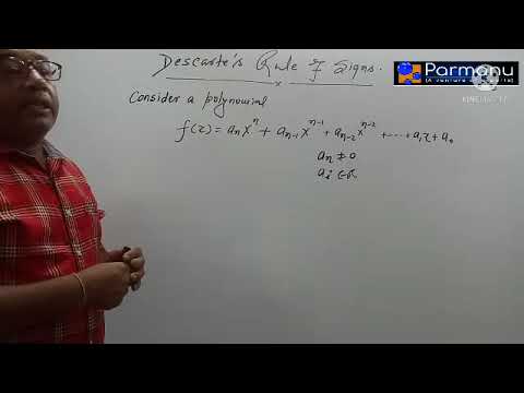 Descartes rule of Signs