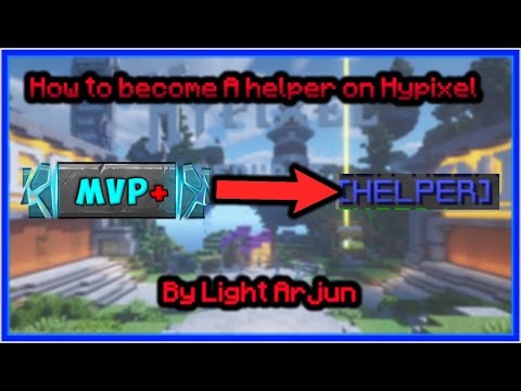 How to become HELPER on Hypixel! Guide!