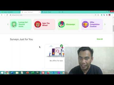 SEKALI SURVEY 2$, 1 HARI LANDING KE PAYPAL KALIAN.