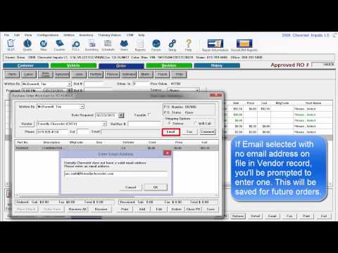 ShopKey Mgmt SE - Purchase Order: Manual - YouTube