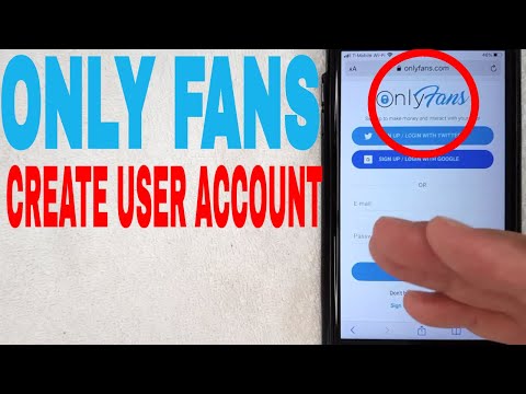 ✅ How To Sign Up Create Only Fans Account 🔴