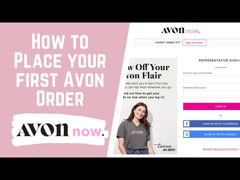 How to Place an Avon Order | For New Reps