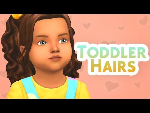 TODDLER HAIR ONLY! 31 HAIRS W/LINKS | THE SIMS 4 // CC...
