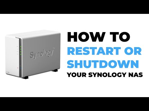 How To Restart or Shutdown Your Synology NAS