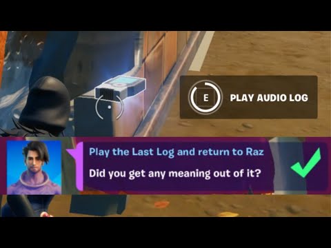 Play the LAST LOG and Return to RAZ! Fortnite The Spire ...