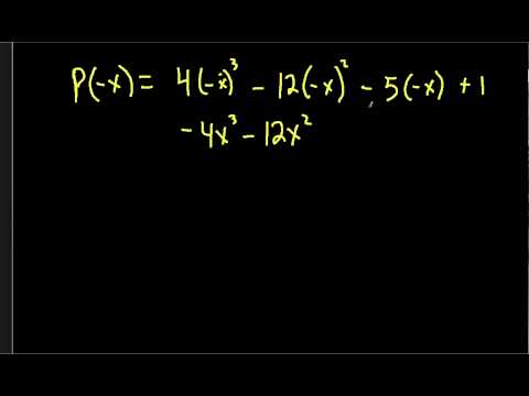 Descartes' Rule of Signs.mov