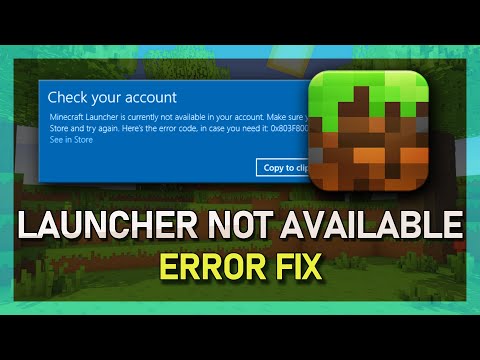 How To Fix Minecraft Launcher Is Currently Not...