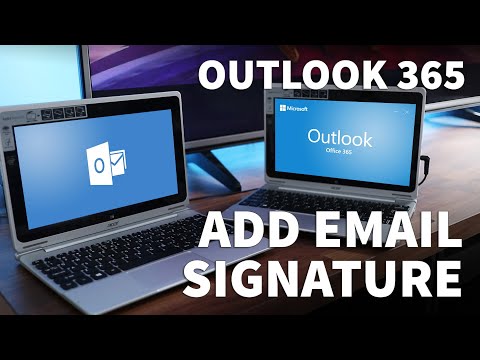 How to Add Email Signature to Outlook 365 - Outlook...