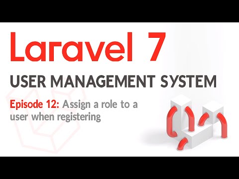 Laravel 7 - User login and management with roles -...