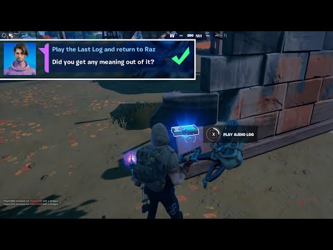 Play the Last Log and Return to Raz! - Fortnite Spire...