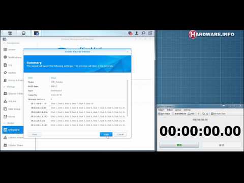 Synology DSM 5.0 Demo: how to create a 1 Petabyte...