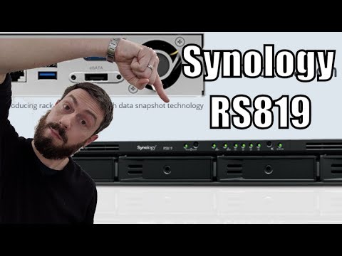 Synology RS819 4 Bay RackStation NAS for Business in...