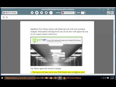 Set up PureVPN Dedicated Streaming Add-on on Windows