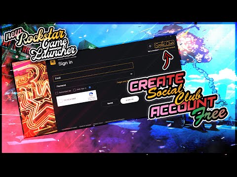 How to create a new account in Rockstar games launcher...