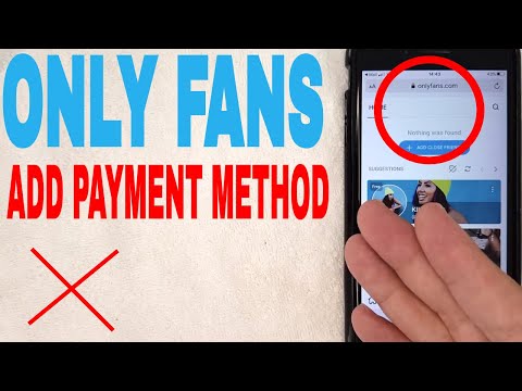 ✅ How To Add Payment Method To Only Fans 🔴