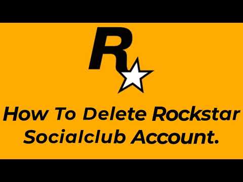 How to Delete Rockstar Social Club Account l Rockstar...