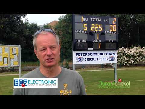 Electronic Scoreboard Showcase At Peterborough Town CC